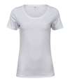 T450 450 Tee Jays Ladies Stretch T-Shirt White colour image